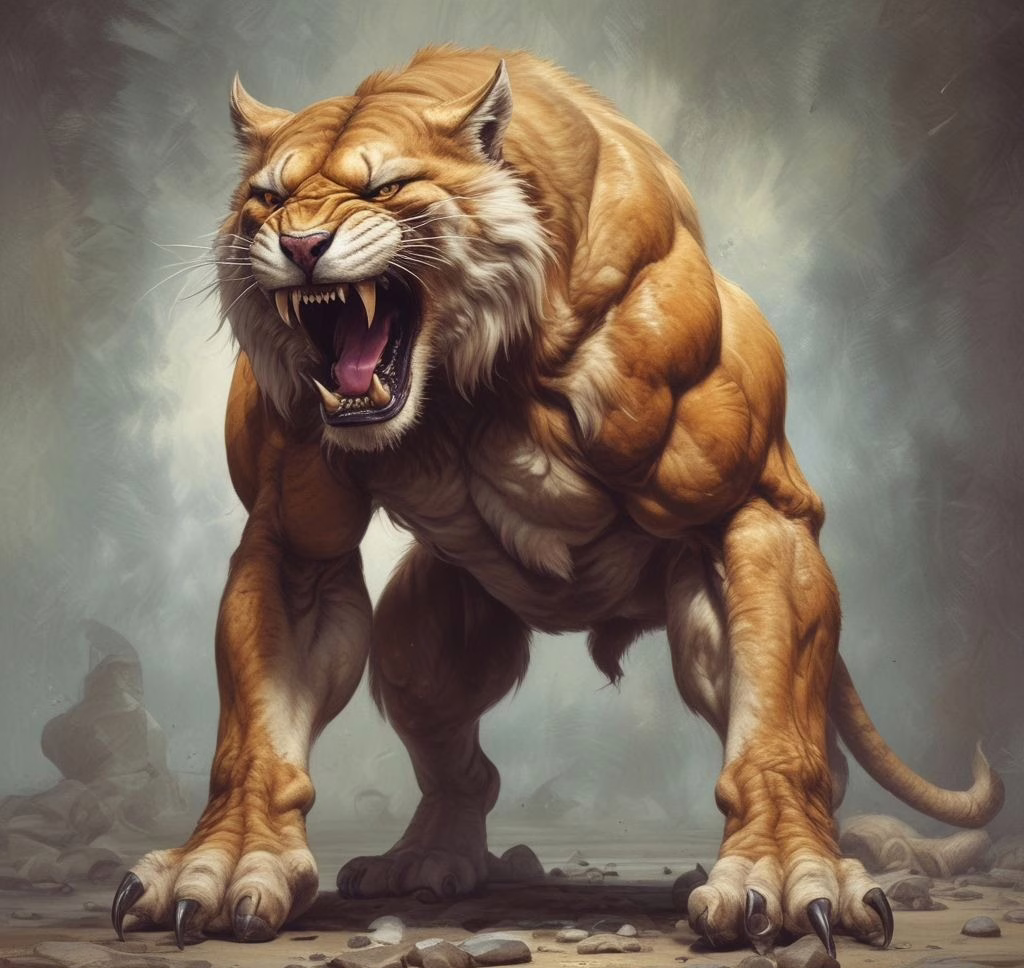 Smilodon Characters Of Video Games