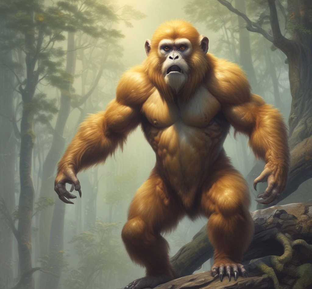 Snubbies Monkey Character 2d Game 2