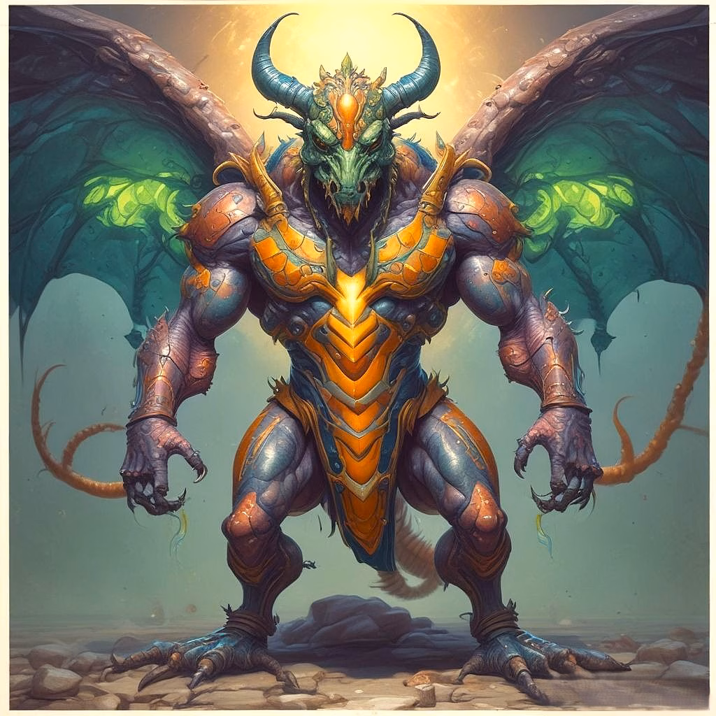 Dragon Beetle Game Character 1
