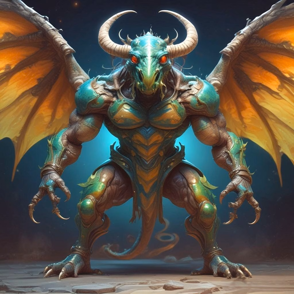 Dragon Beetle Game Character 2