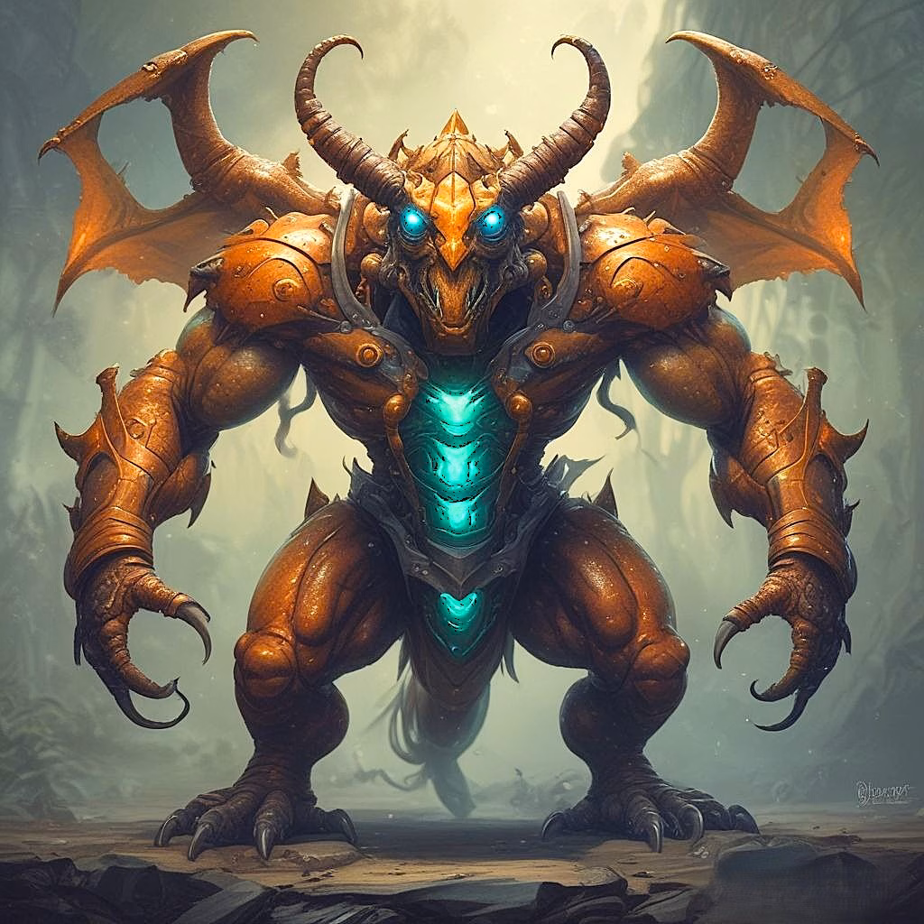 Dragon Beetle Game Character 3