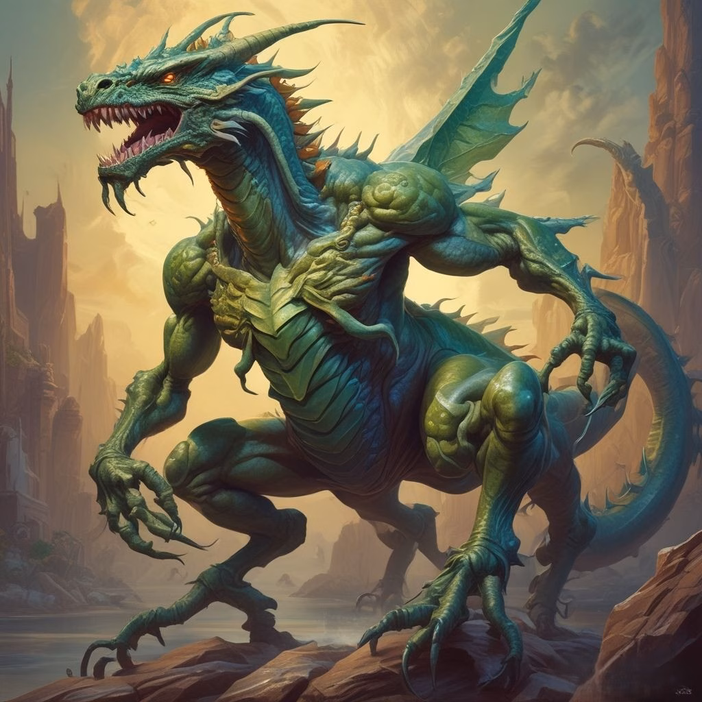 Insect Dragon 2d Video Game Character 6
